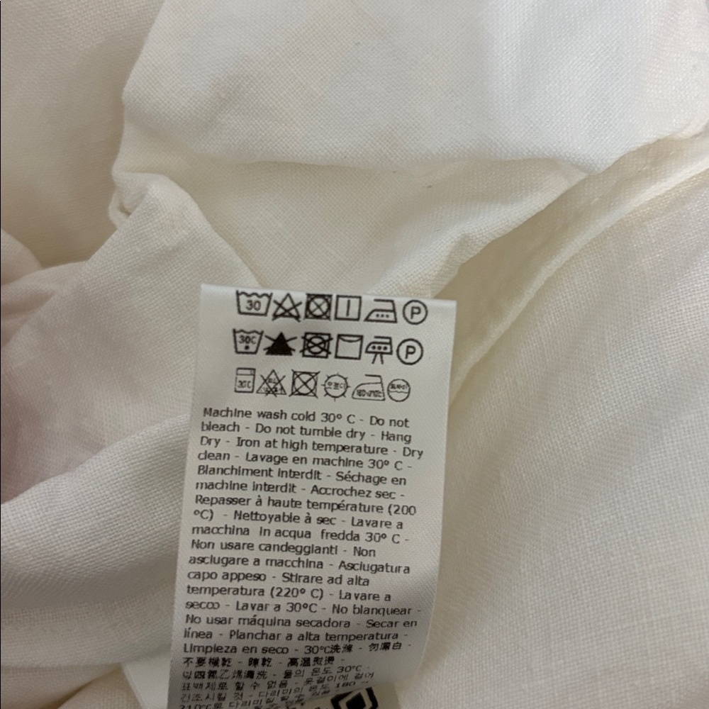 Another Tomorrow Gathered Summer Linen Maxi Dress Low Back Large - Picture 13 of 14